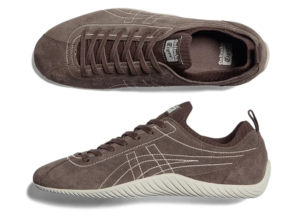 Onitsuka Tiger Sclaw Sneakers - Licorice Brown Dusty Steppe | 1183C489 201