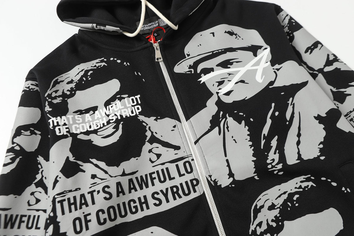 THAT'S A AWFUL LOT OF COUGH SYRUP Tomorrow Star Portrait Graphic Matching Set — detail