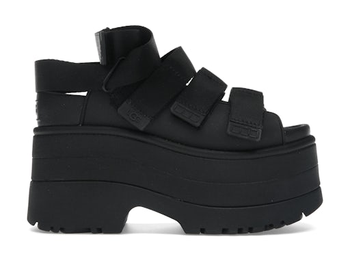 UGG GoldenRise Platform Sandals Black (Women's)