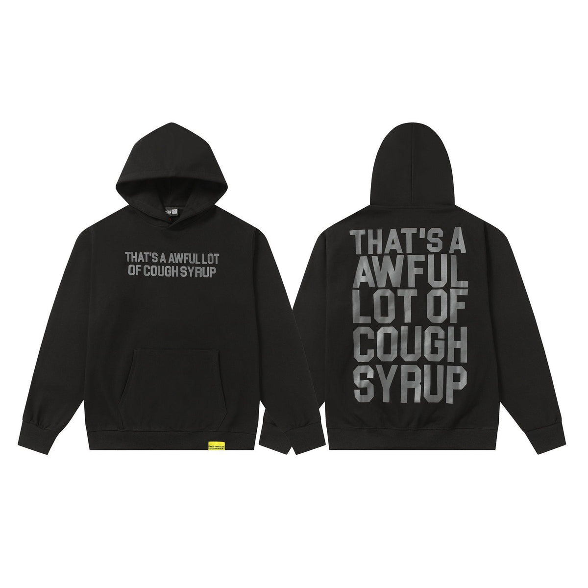 THAT'S A AWFUL LOT OF COUGH SYRUP Angel Tears Graphic Hoodie — hero