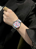 Gucci Patterned Strap Watch — hero