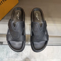 Louis Vuitton Oasis Cutout Slide Sandals — hero