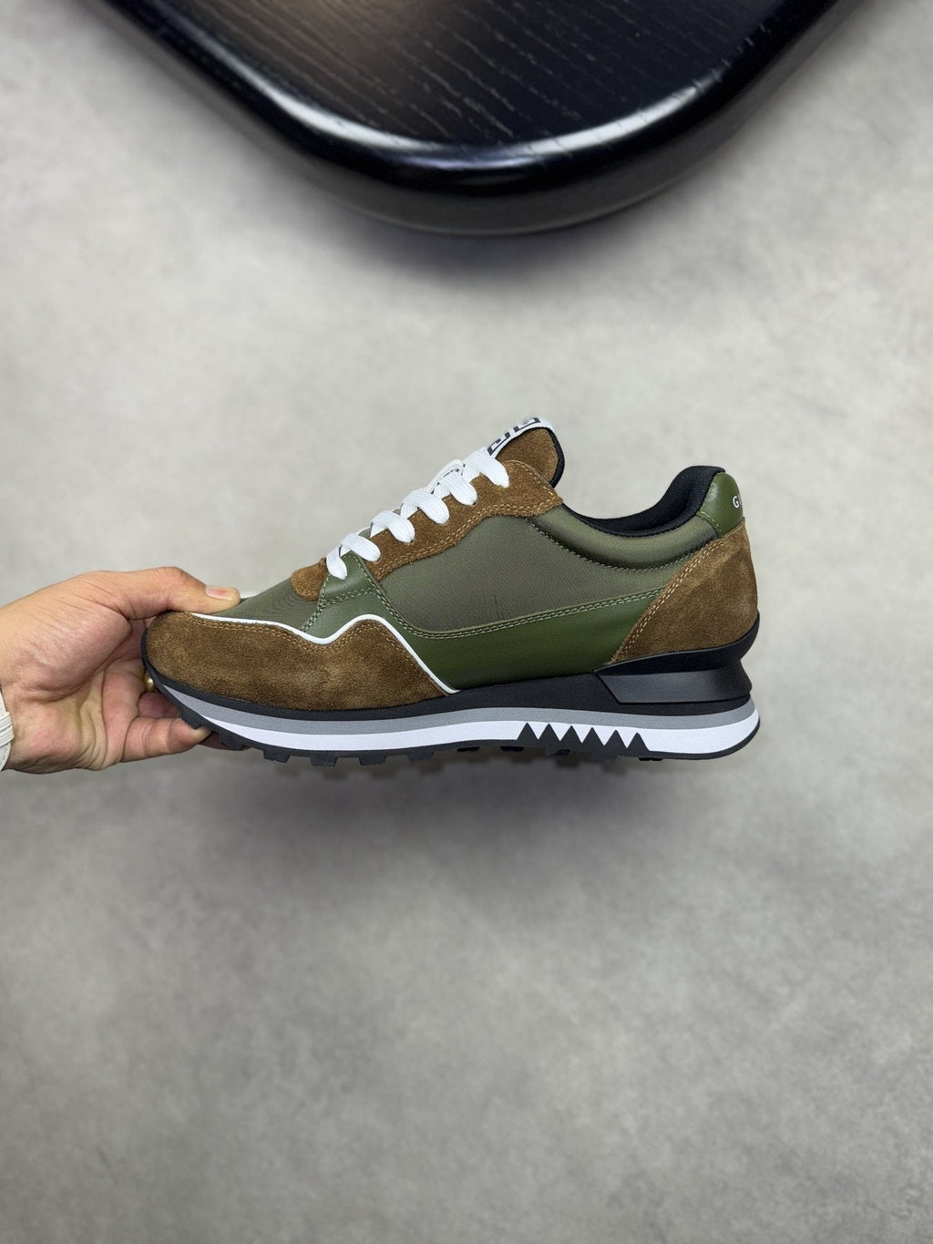 Givenchy Paneled Low-Top Sneakers — side