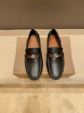 Gucci Web-Accent Driving Loafers — hero