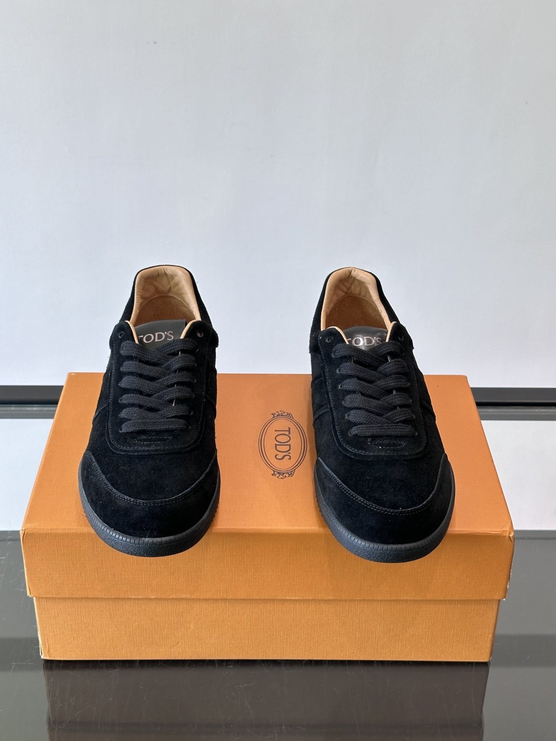 Tod's Men's Suede Low-Top Sneakers — front