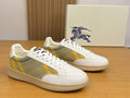 Burberry Check-Panel Low-Top Sneakers — hero